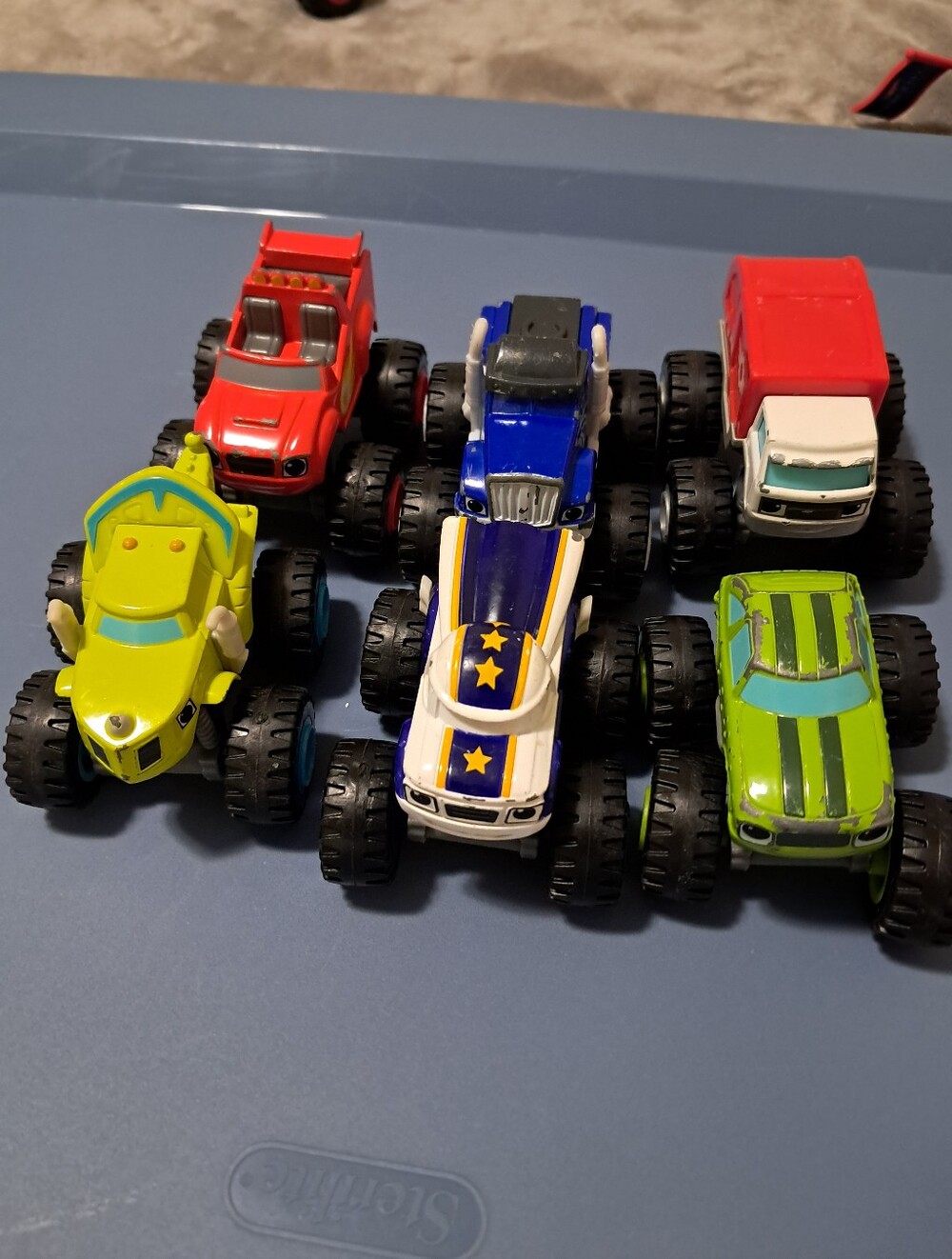 Blaze And The Monster Machines Diecast Racer T Monster Truck Toy Set 6. 2014 - Picture 2 of 9